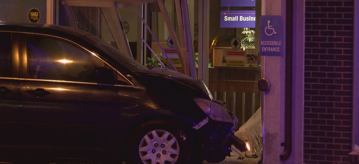 12th Street and Western Avenue Crash Bank Crash