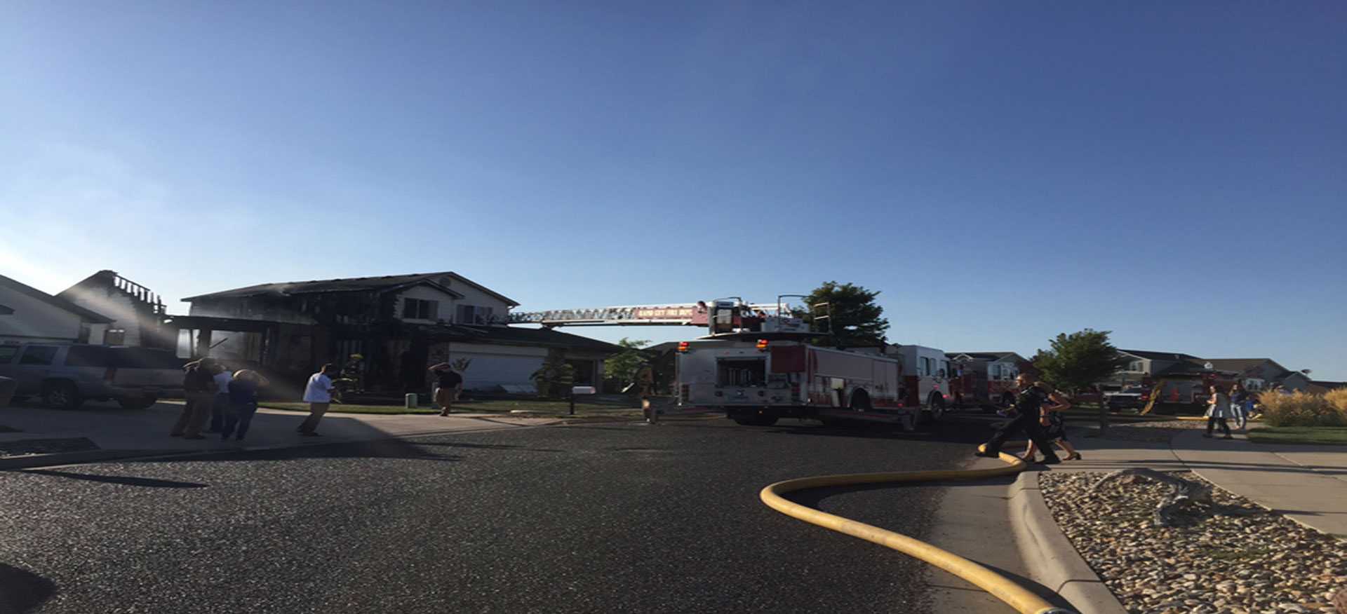 Rapid City Crews Battle House Fire