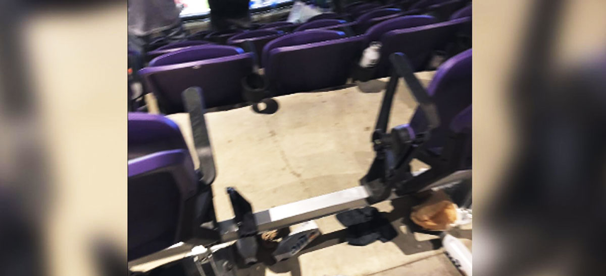 US Bank Stadium vandalism Super Bowl 52