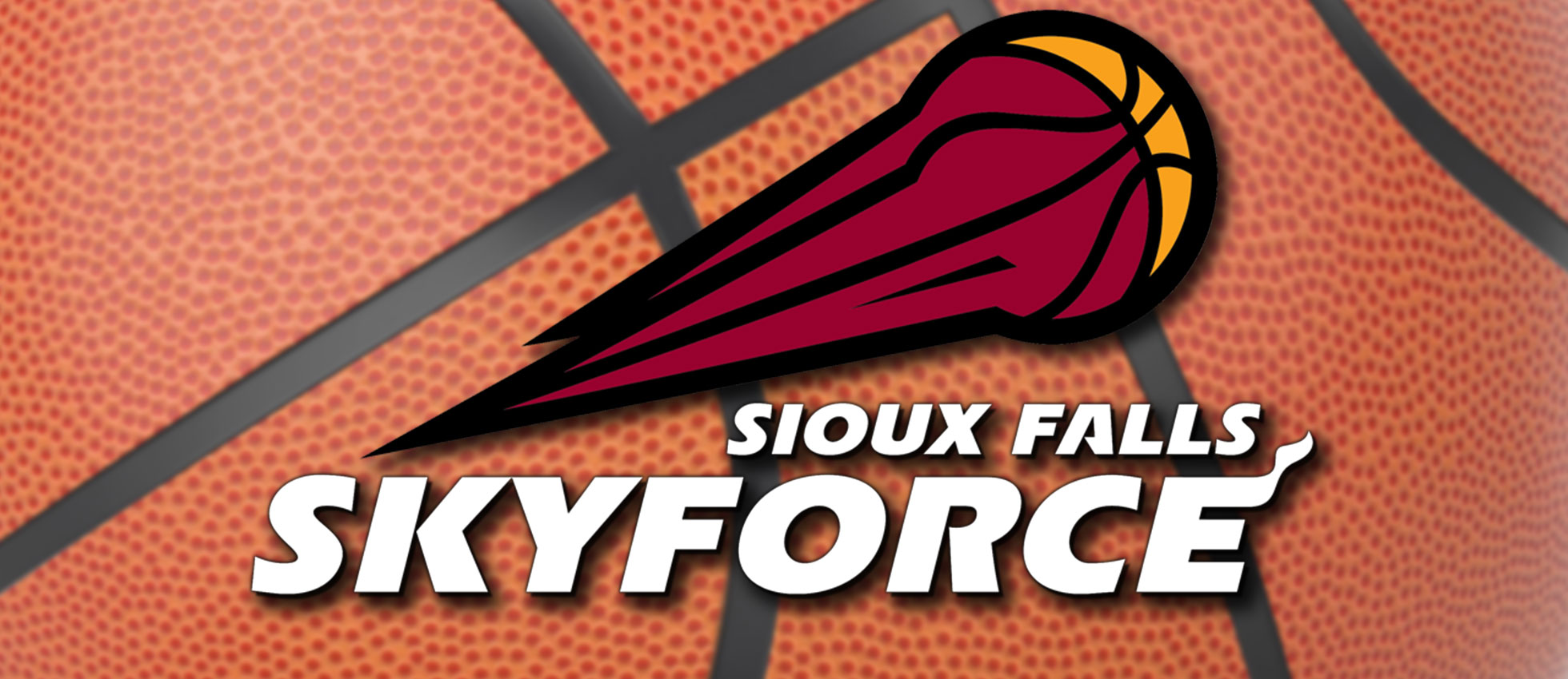 Sioux Falls Skyforce logo basketball