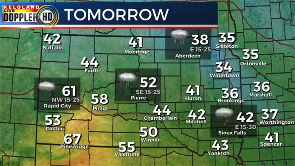 South Dakota weather forecast Friday South Dakota weather forecast Friday
