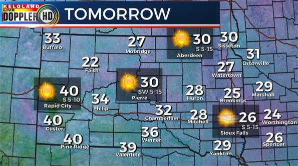 Tuesday South Dakota weather forecast Tuesday South Dakota weather forecast