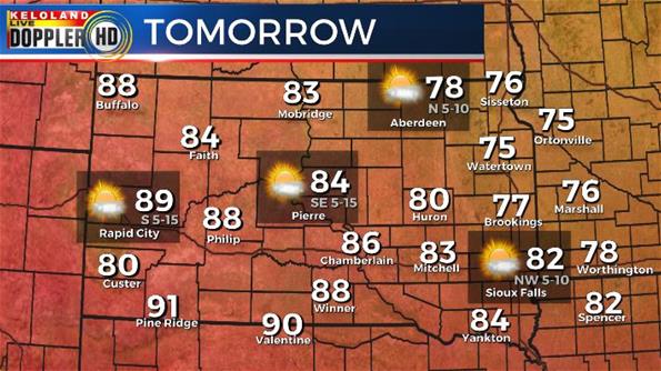 Tuesday South Dakota weather forecast Tuesday South Dakota weather forecast