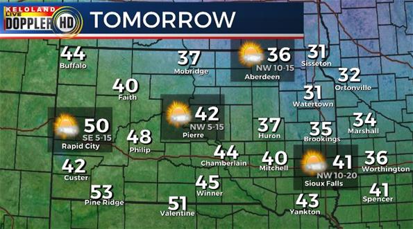 Wednesday South Dakota weather forecast Wednesday South Dakota weather forecast