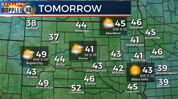 Wednesday South Dakota weather forecast Wednesday South Dakota weather forecast